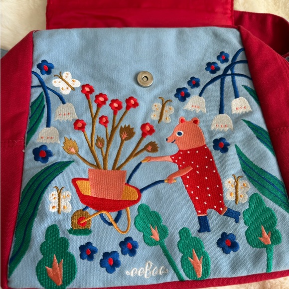 Colorful Kids' Embroidered Backpack - Picture 2 of 10